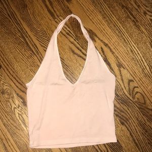 Brandy Melville pink halter
